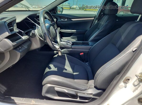 19XFC2F89KE003015 2019 HONDA CIVIC White Вид салону спереду