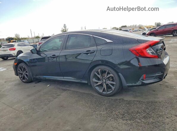 19XFC2F89LE017434 2020 HONDA CIVIC Black Rear left