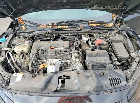 19XFC2F89LE017434 2020 HONDA CIVIC Black Rear interior view