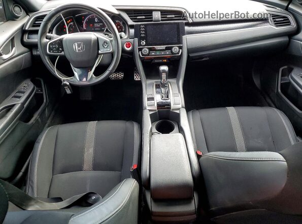 19XFC2F89LE017434 2020 HONDA CIVIC Black Dashboard view