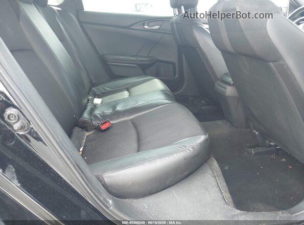 19XFC2F89LE019152 2020 HONDA CIVIC Black Widok naklejki z numerem VIN