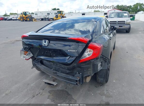 19XFC2F89LE019152 2020 HONDA CIVIC Black Tył prawy