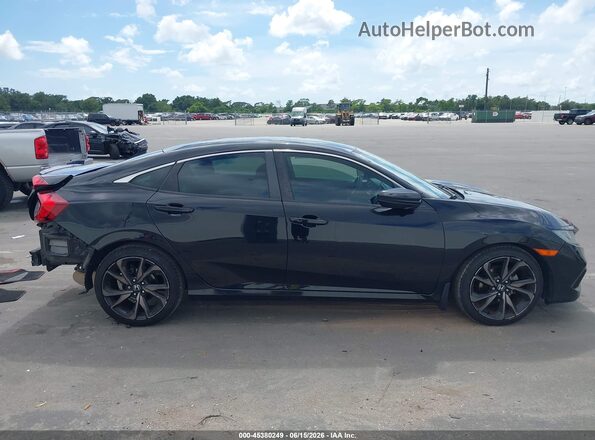 19XFC2F89LE019152 2020 HONDA CIVIC Black Widok wnętrza 360 stopni