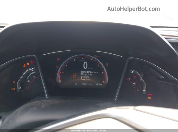 19XFC2F89LE214779 2020 HONDA CIVIC Silver Вид задніх сидінь
