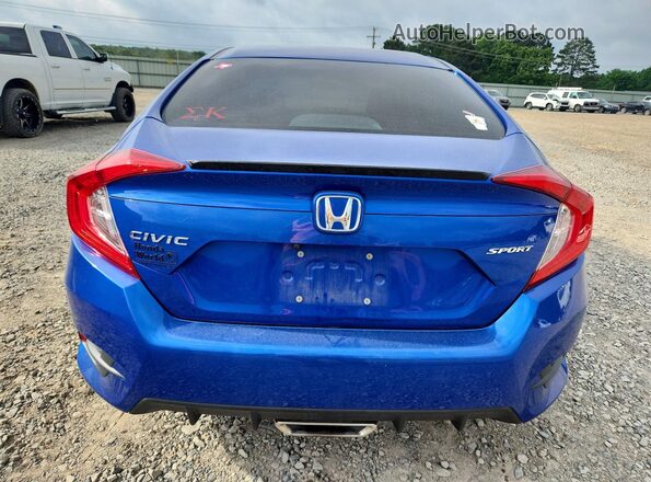19XFC2F89ME002529 2021 HONDA CIVIC Blue Rear view