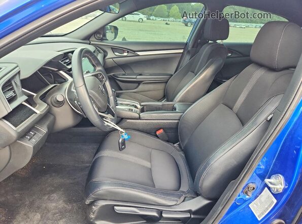 19XFC2F89ME002529 2021 HONDA CIVIC Blue Front interior view