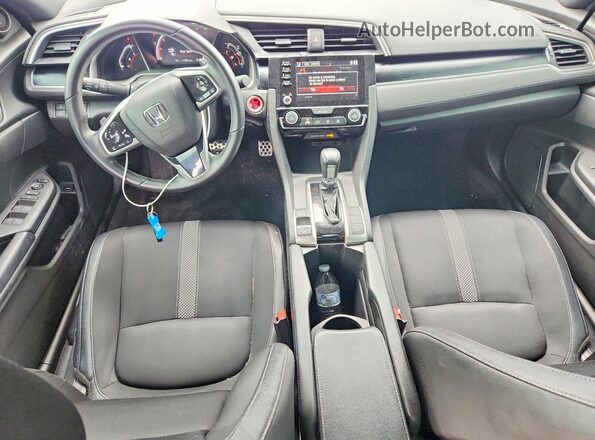 19XFC2F89ME002529 2021 HONDA CIVIC Blue Dashboard view