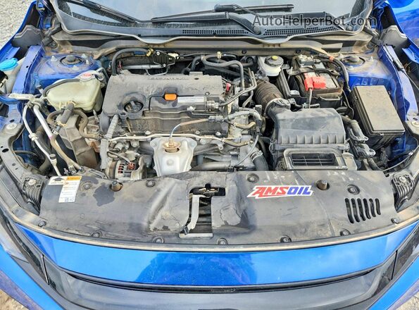 19XFC2F89ME002529 2021 HONDA CIVIC Blue Rear interior view