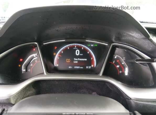 19XFC2F8XKE024620 2019 HONDA CIVIC Silver Widok tylnych siedzeń