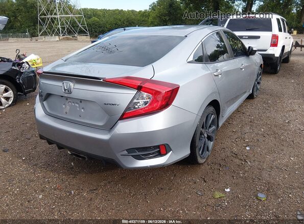 19XFC2F8XKE024620 2019 HONDA CIVIC Silver Tył prawy