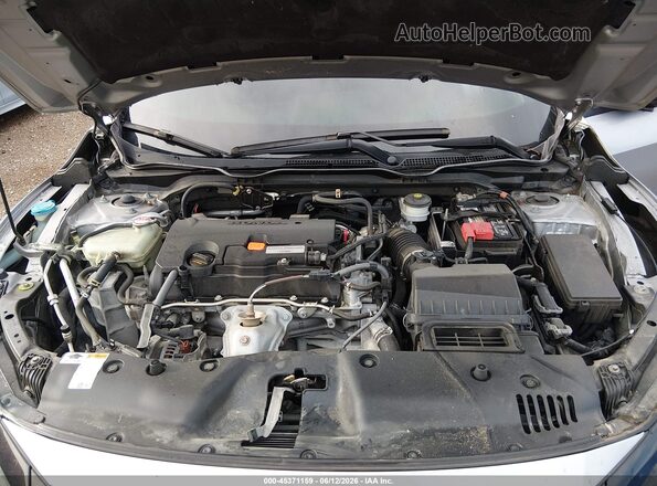 19XFC2F8XKE024620 2019 HONDA CIVIC Silver Widok z tyłu