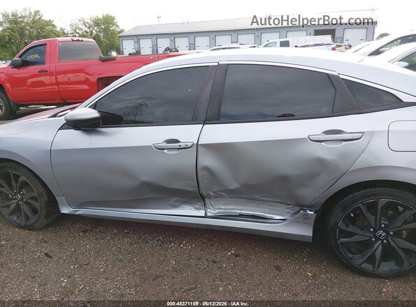 19XFC2F8XKE024620 2019 HONDA CIVIC Silver Widok wnętrza 360 stopni