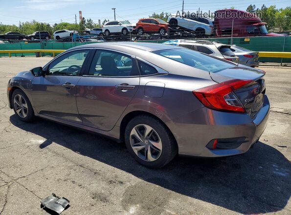 19XFC2F8XME003253 2021 HONDA CIVIC Gray Հետևի ձախ
