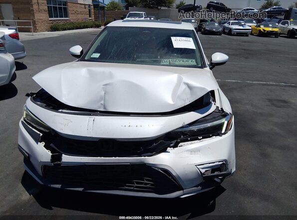 19XFL1H79NE003826 2022 HONDA CIVIC White Widok zestawu wskaźników