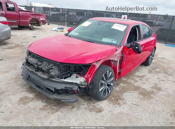 19XFL1H79RE024861 2024 HONDA CIVIC Красный Передняя левая четверть