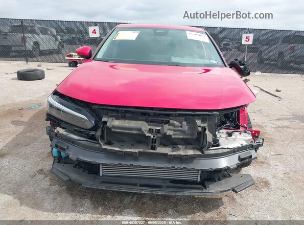 19XFL1H79RE024861 2024 HONDA CIVIC Красный Вид щитка приборов