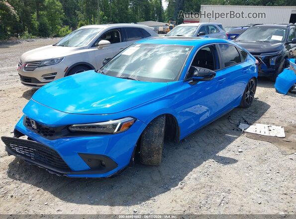 19XFL1H84RE033217 2024 HONDA CIVIC Blue Przód lewy