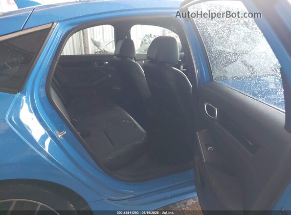 19XFL1H85NE015870 2022 HONDA CIVIC Blue Vista de la etiqueta del VIN