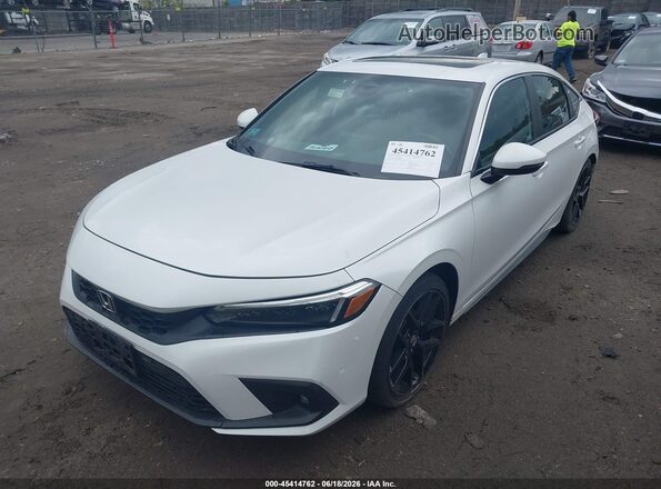 19XFL1H85PE009084 2023 HONDA CIVIC White Widok z przodu