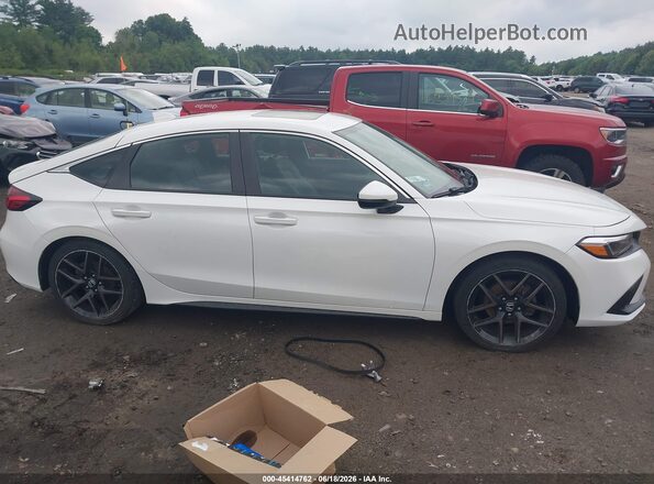 19XFL1H85PE009084 2023 HONDA CIVIC White Widok wnętrza z tyłu