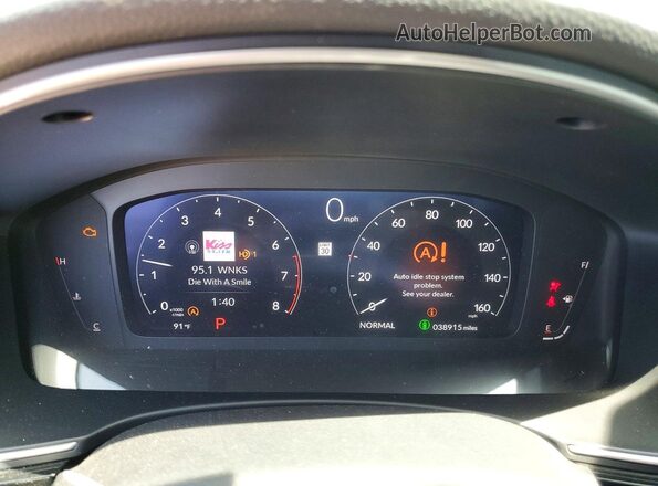 19XFL1H87RE026357 2024 HONDA CIVIC Синий Вид щитка приборов