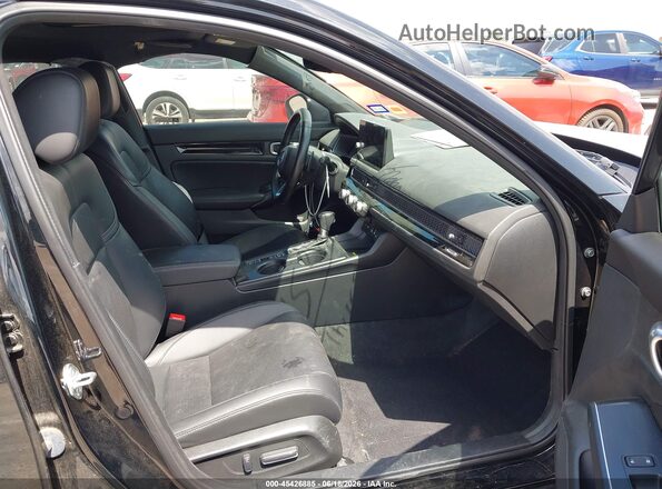 19XFL1H89PE005409 2023 HONDA CIVIC Черный Вид салона спереди