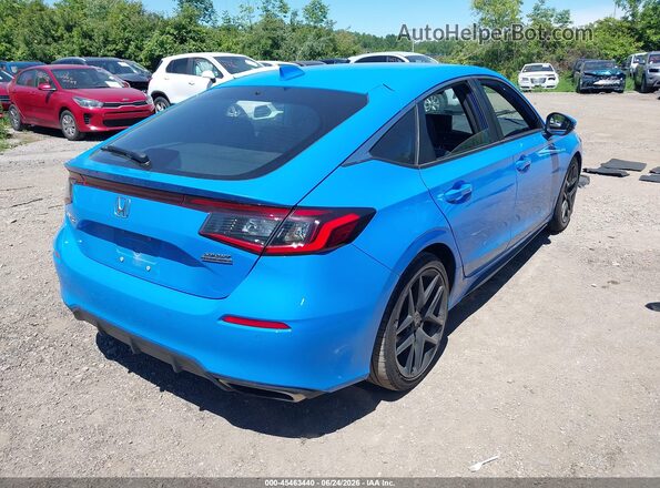 19XFL1H89PE011758 2023 HONDA CIVIC Синий Задняя правая четверть