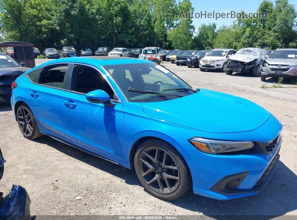 19XFL1H89PE011758 2023 HONDA CIVIC Синий Панорамный вид салона 360°