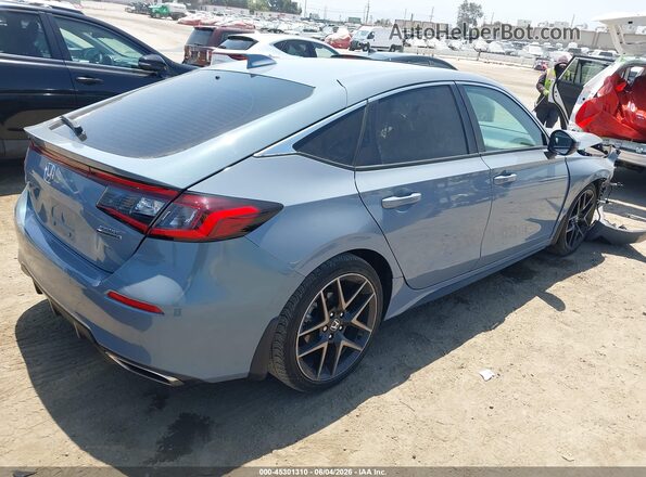 19XFL1H8XNE007456 2022 HONDA CIVIC Серый Задняя правая четверть