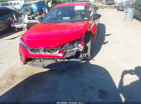 19XFL2G80NE002659 2022 HONDA CIVIC Red წინა ხედი