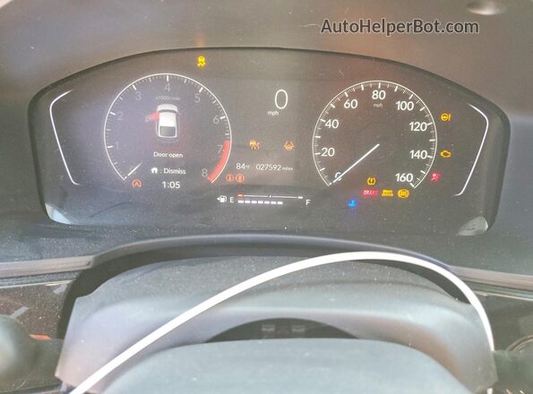 19XFL2G80PE003507 2023 HONDA CIVIC Белый Вид щитка приборов
