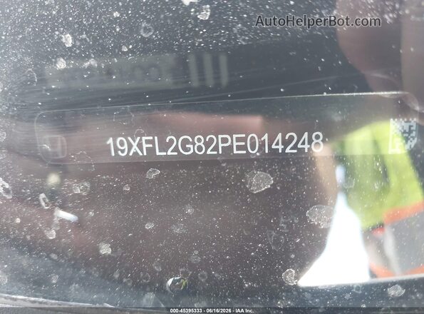 19XFL2G82PE014248 2023 HONDA CIVIC Silver ძრავის განყოფილების ხედი