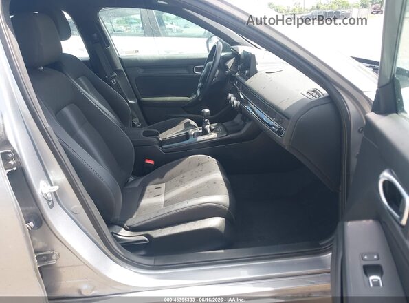 19XFL2G82PE014248 2023 HONDA CIVIC Silver წინა სალონის ხედი