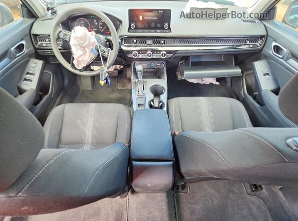 19XFL2H50NE016792 2022 HONDA CIVIC Черный Вид панели приборов