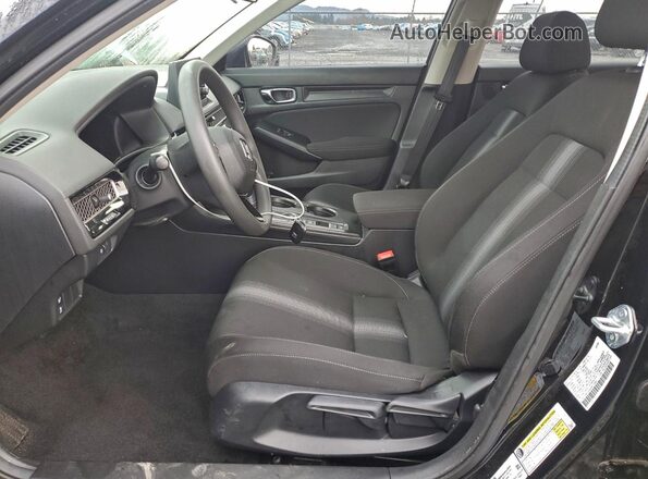 19XFL2H50RE038443 2024 HONDA CIVIC Black Widok wnętrza z przodu
