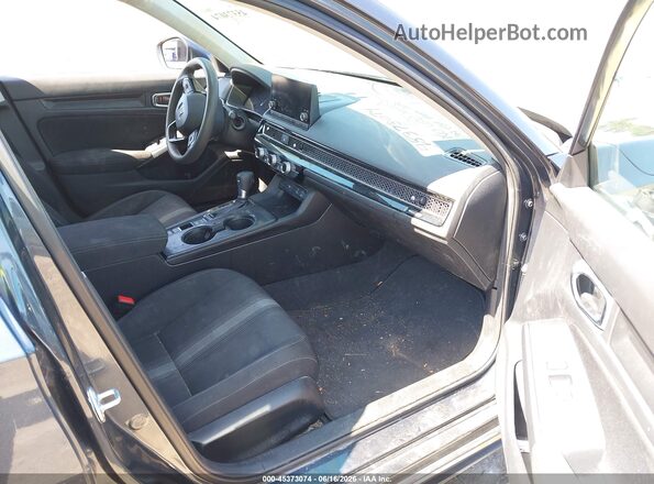 19XFL2H52NE013263 2022 HONDA CIVIC Gray Widok wnętrza z przodu