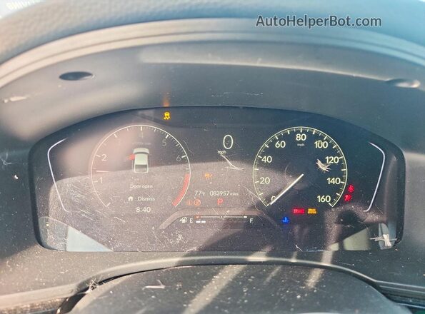 19XFL2H52PE020071 2023 HONDA CIVIC Black Սարքավորումների վահանակի տեսք
