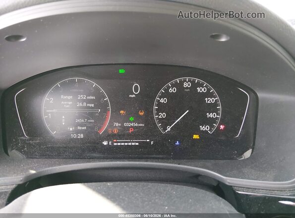 19XFL2H57RE022496 2024 HONDA CIVIC Black უკანა სავარძლების ხედი