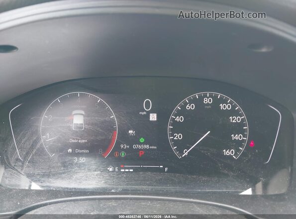 19XFL2H58PE013464 2023 HONDA CIVIC White Widok tylnych siedzeń