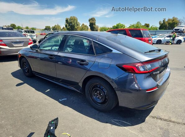 19XFL2H5XRE014649 2024 HONDA CIVIC Gray Rear left
