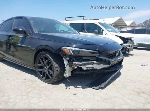 19XFL2H80NE016883 2022 HONDA CIVIC Black Вид спереду