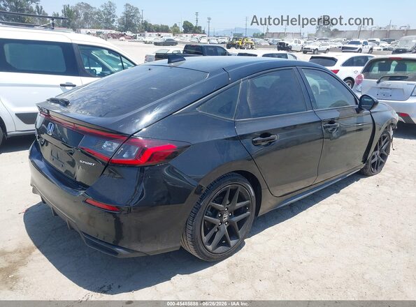19XFL2H80NE016883 2022 HONDA CIVIC Black Задня права чверть