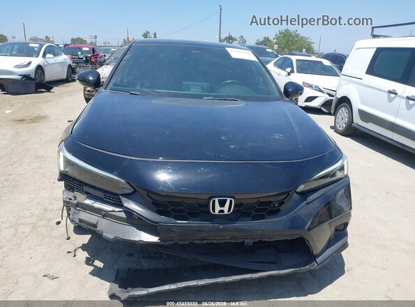 19XFL2H80NE016883 2022 HONDA CIVIC Black Вид задньої частини салону