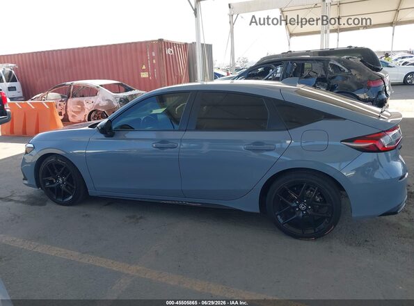 19XFL2H80PE000573 2023 HONDA CIVIC Navy Панорамный вид салона 360°