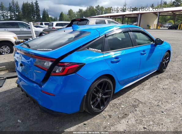 19XFL2H80PE014568 2023 HONDA CIVIC Blue Tył prawy