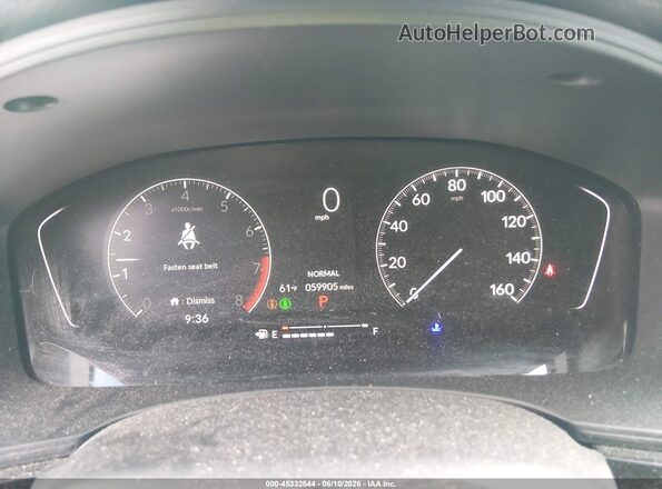 19XFL2H80PE014568 2023 HONDA CIVIC Blue Widok tylnych siedzeń