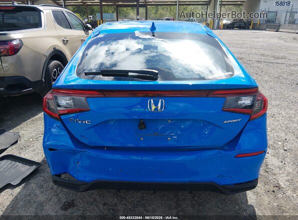 19XFL2H80PE014568 2023 HONDA CIVIC Blue 