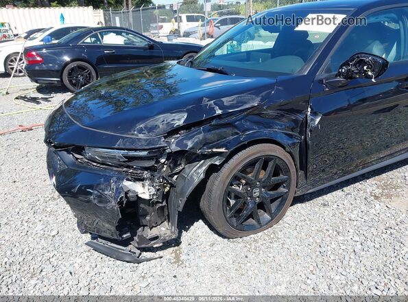 19XFL2H80SE023960 2025 HONDA CIVIC Black Widok z przodu