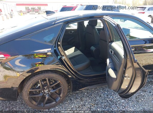19XFL2H80SE023960 2025 HONDA CIVIC Black Widok naklejki z numerem VIN