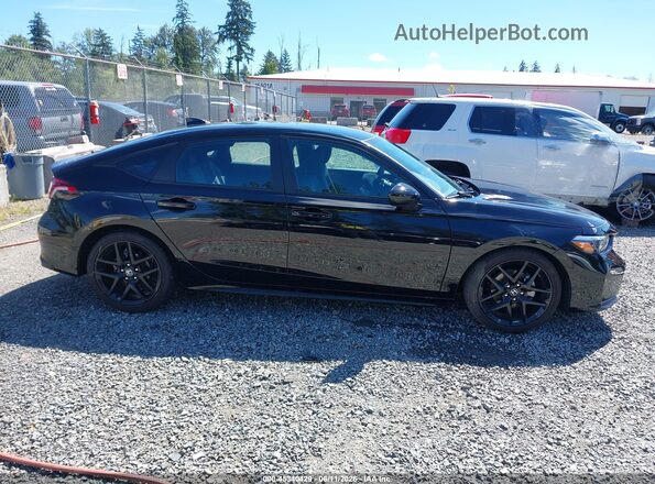 19XFL2H80SE023960 2025 HONDA CIVIC Black Widok wnętrza 360 stopni